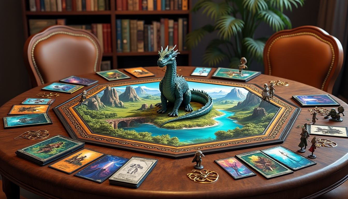 découvrez l'univers enchanteur du matériel des jeux de table : des figurines captivantes, des plateaux immersifs et des cartes illustrées. plongez dans l'imaginaire et laissez-vous séduire par tout ce qui rend ces jeux si fascinants et rêvés !